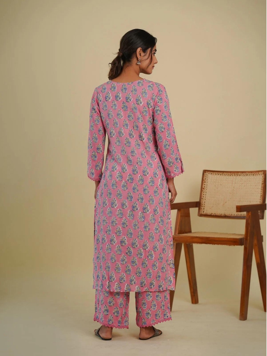 Bagh Set Pink-M