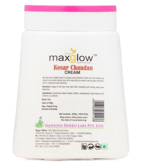 MaxGlow kesar chandan cream Day Cream 400 gm