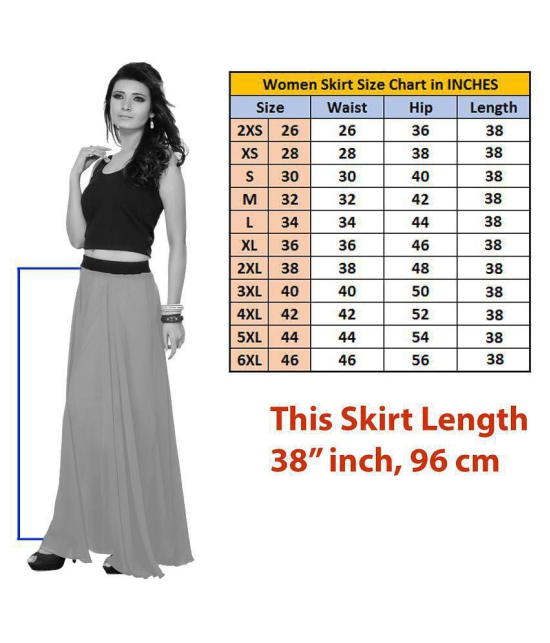 Sttoffa Georgette A-Line Skirt - Pink - 38