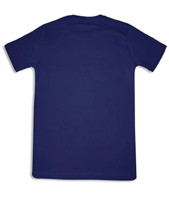 Super Squad  Boys Navy Blue colored Printed Tshirts - None