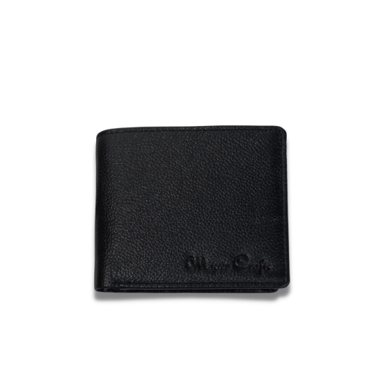 MasterCrafts MEX Men's Milled Wallet - Black