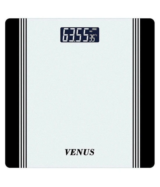 Venus Electronic Digital LCD Body Weighing Scales EPS-1199-New-Black