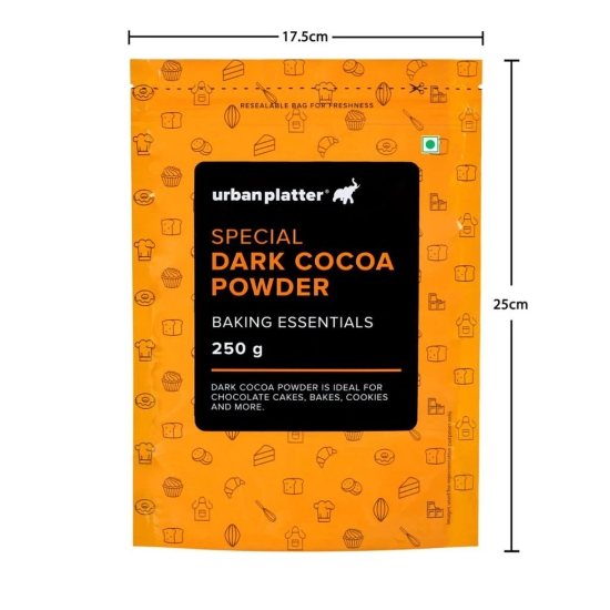 Urban Platter Special Dark Cocoa Powder, 250g