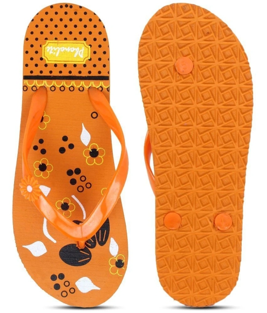 Phonolite - orange Womens Daily Slipper - None