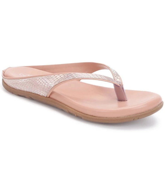 ORTHO JOY - Pink Womens Flats - None