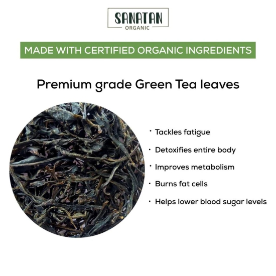 Sanatan Organic Weight Management Green Tea- 20 sachets