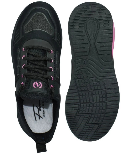 Ajanta - Black Womens Running Shoes - None