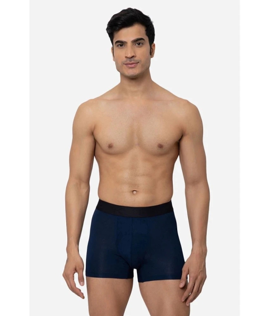 Fuaark Navy Blue Modal Mens Trunks ( Pack of 1 ) - None