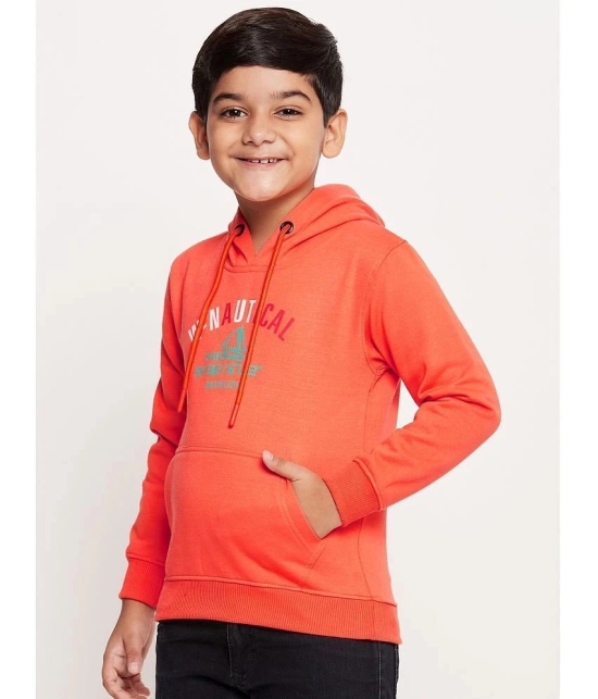 UBX Pack of 1 Boys Fleece Sweatshirt ( Orange ) - None