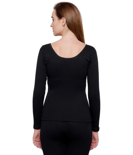 Bodycare Woollen Thermal Tops - Black Pack of 1 - None