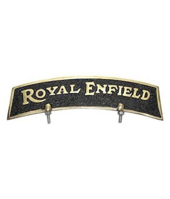 Mudguard Number Plate  Brass For Royal Enfield Classic 350cc 500cc , Standard , Electra