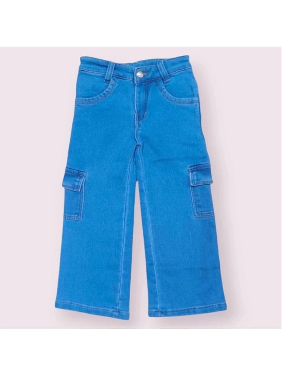 ICONIC ME- Kids Girls Premium Six Pocket Denim Jeans - None