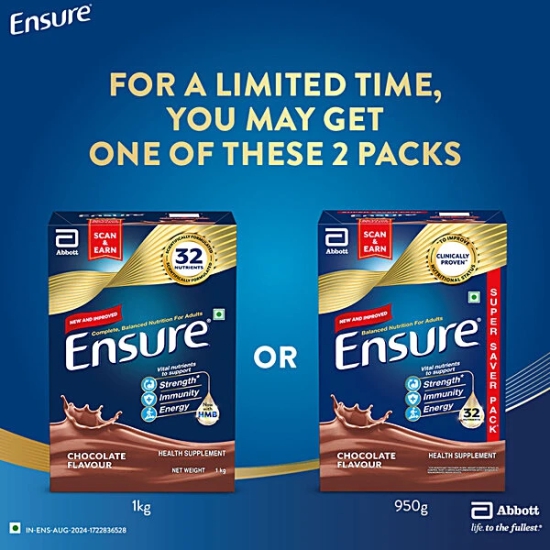 Ensure Chocolate Flavour, 400 Gm