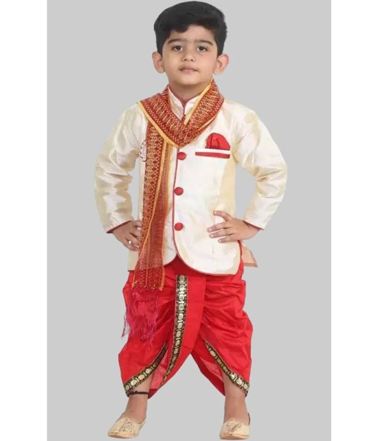 Baby Boys Dhoti Kurta Set - None