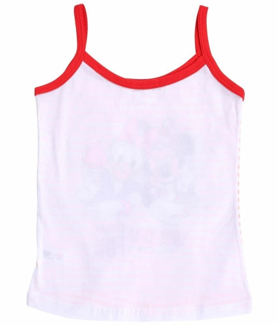 BODYCARE MINNIE & FRIENDS GIRLS VEST DORI NECK SLEEVELESS ASSORTED-PACK OF 3 - None