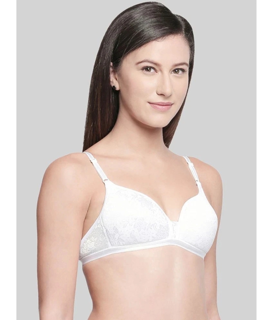 Bodycare White Cotton Lightly Padded Womens Everyday Bra ( Pack of 1 ) - None