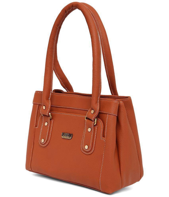 Fostelo - Tan  PU Shoulder Bag - Tan