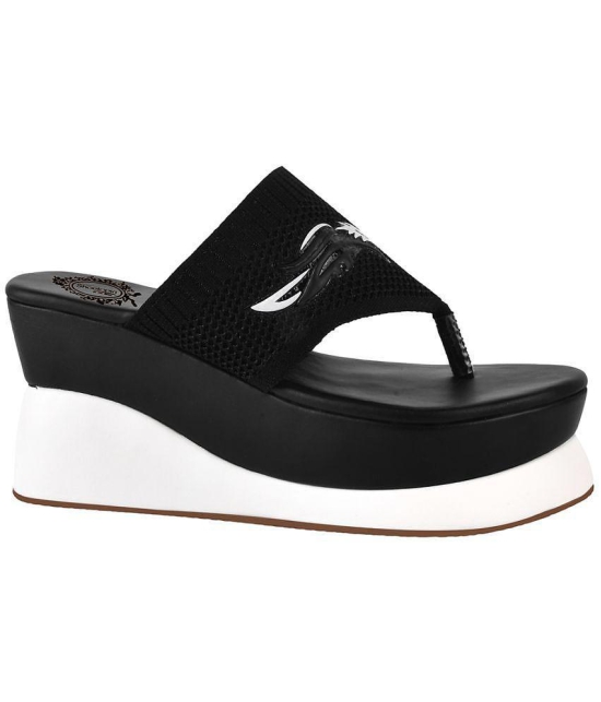 Shoetopia Black Women''s Slip On Heels - None