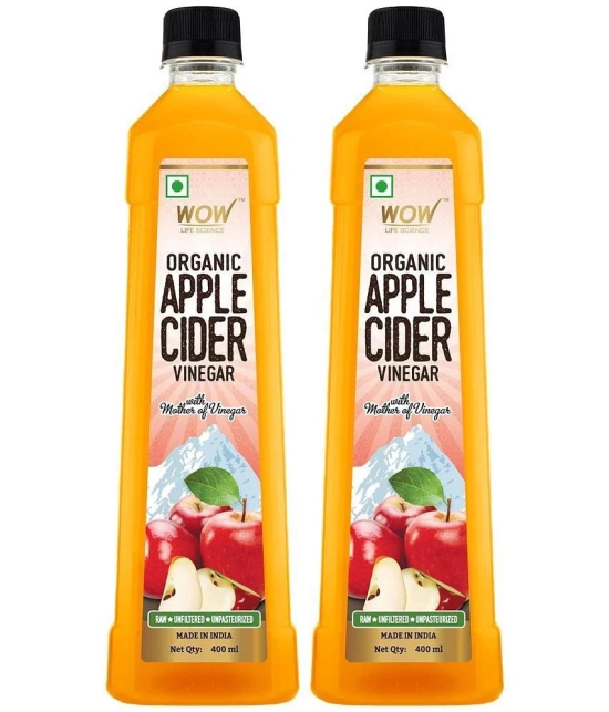 WOW Life Science Apple Cider Vinegar ( Pack of 2 )