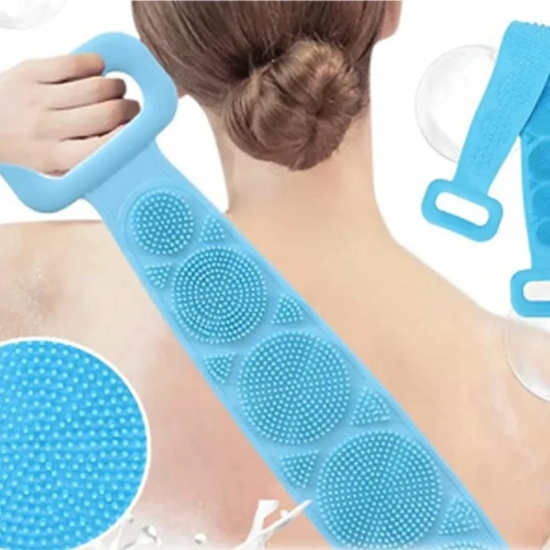 Silicone Body Scrubber/Bath Body Cleaning Belt