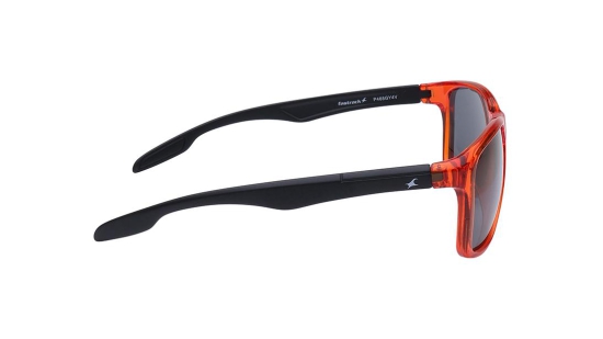 Orange Round Unisex Sunglasses (P468GY4V)