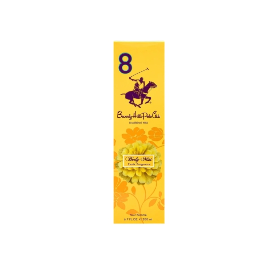 Beverly Hills Polo Club  Exotic Fragrance No.8 Premium Body Mist - For Women