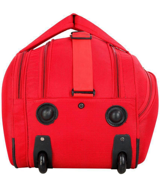 AXEN BAGS - Red Polyester Duffle Trolley - Onesize