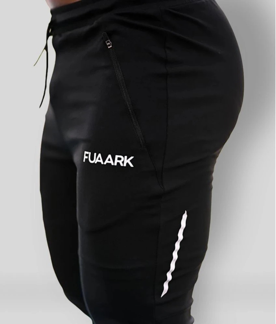 Fuaark - Black Polyester Mens Sports Joggers ( Pack of 1 ) - S