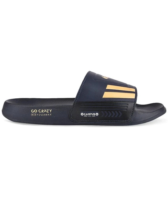 Campus - Blue Mens Slide Flip Flop - None