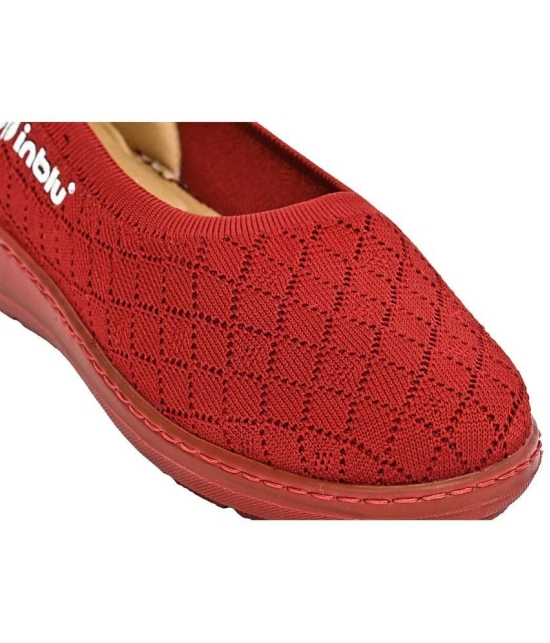 Inblu Maroon Womens Slip On - None