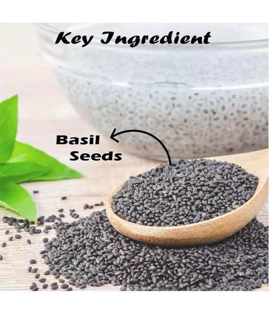 KAYABOOST Basil Seeds Weight Loss, Rich In Omega, Fiber Diet Sabja Seed (200 g)