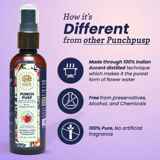 Kaaya Natural Punch Pusp Toner & Mist