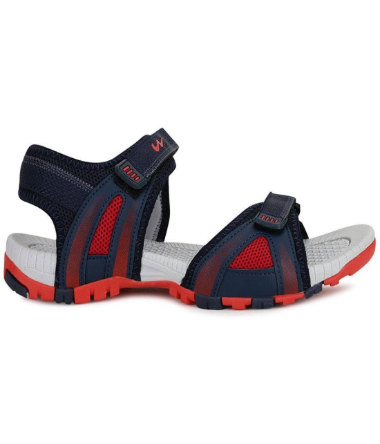 Campus - Blue Mens Floater Sandals - None