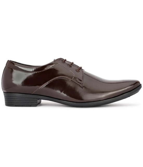 Buxton - Brown Mens Derby Formal Shoes - None