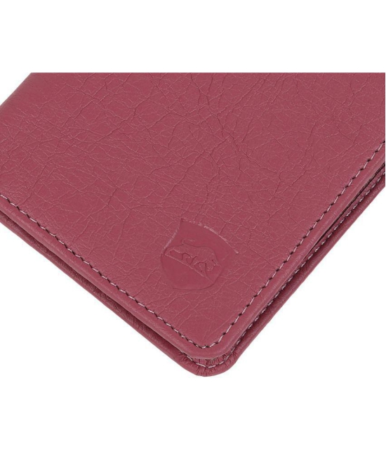 samtroh - PU Leather Unisex Card Holder ( Pack of 1 ) - Pink