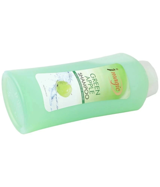 Multani I Magic Green Apple Shampoo | for Hair Growth with Amalaki | Cleans Hair & Scalp | 500 Ml