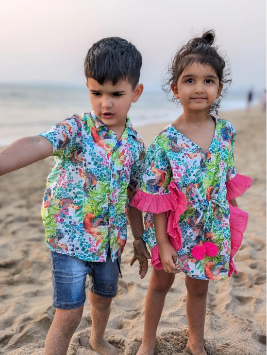 Beach Shirt | Kukdoo Koo-8-9Y