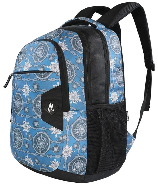 mikebags 29 Ltrs Blue Polyester College Bag - Blue