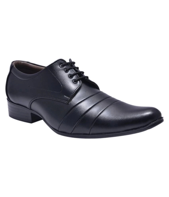 Sir Corbett - Black Mens Oxford Formal Shoes - 9