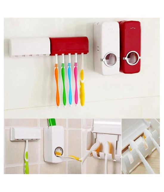 SHOPEPRO Plastic Toothpaste Dispensers