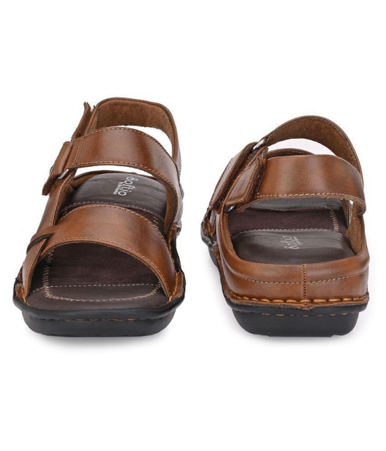 softio Tan Sandals - 7