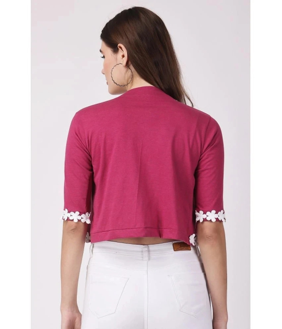 Affair Cotton Womens Shrugs - Pink ( Single ) - None