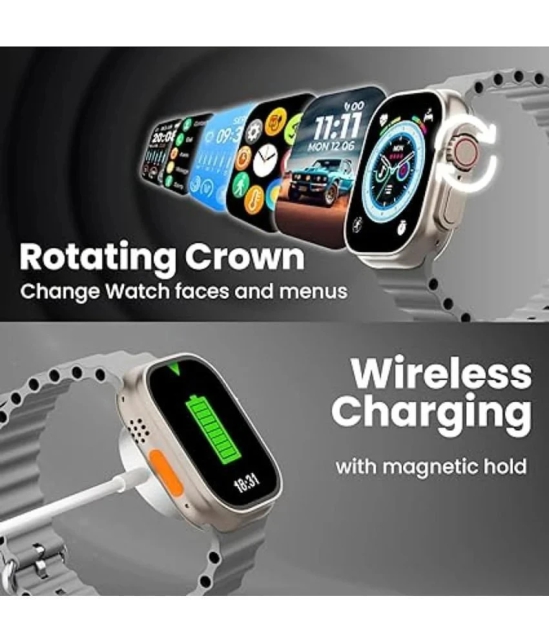 COREGENIX Series Ultra Max with Touch control Orange Smart Watch