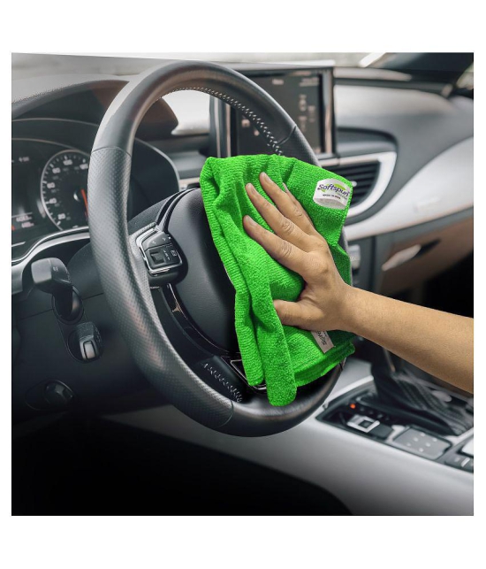 SOFTSPUN Microfiber Car Cleaning & Polishing Towel Cloth