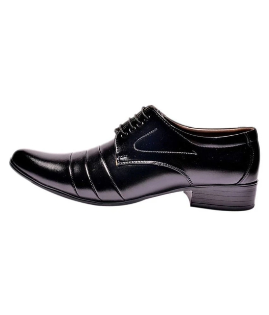 Sir Corbett - Black Mens Oxford Formal Shoes - 9