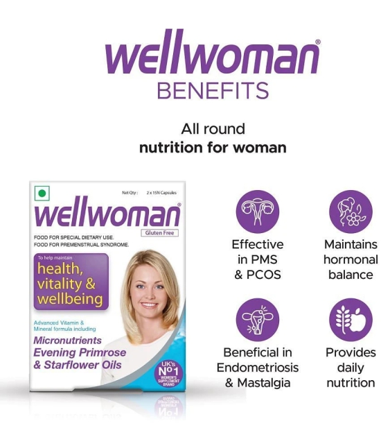 WELLWOMAN Multivitamins For Women ( Pack of 1 )