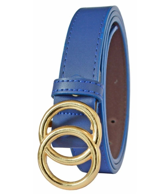 Loopa Blue PU Casual Belt - None