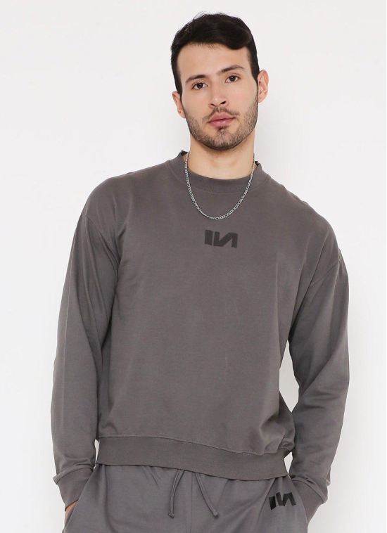 Sweatshirts - Steel Grey-XXL