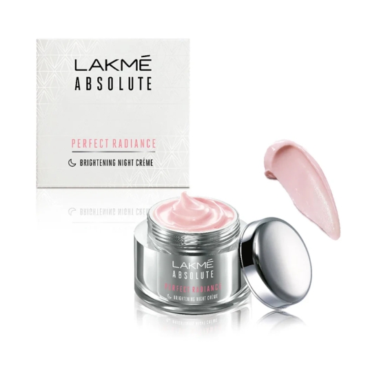 Lakme Absolute Perfect Radiance Skin Brightening Night Creme 50g