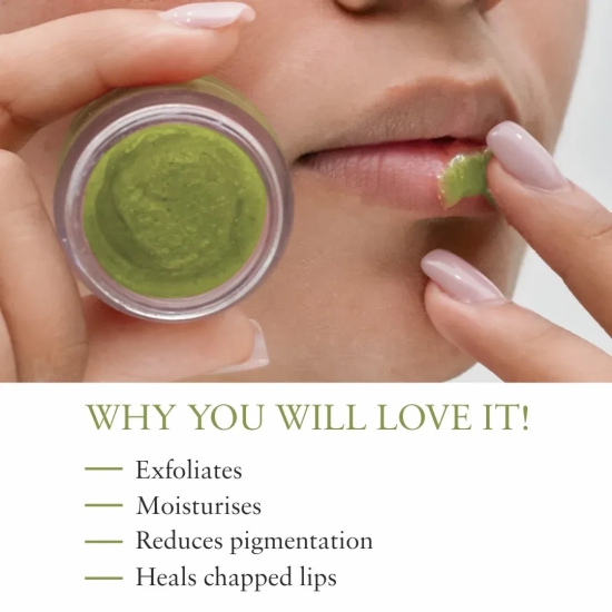 Herb Enriched Lip Scrub mint_scrub